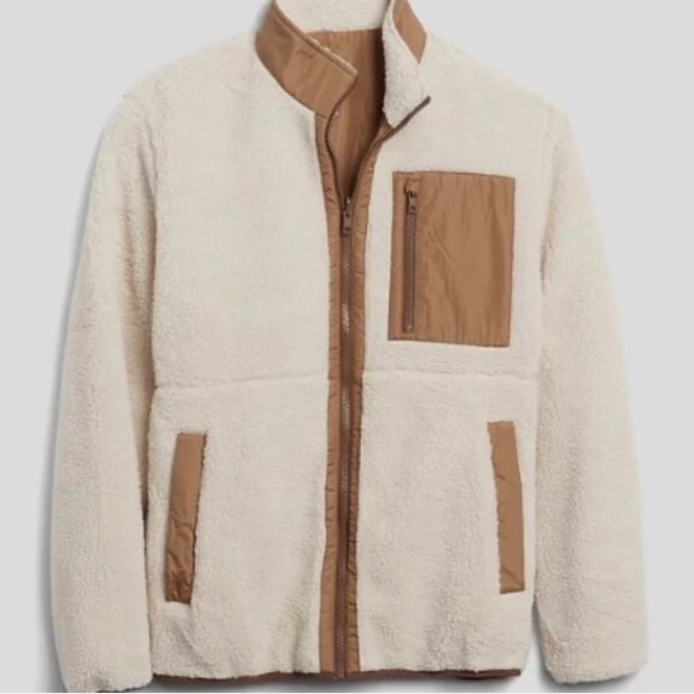 GAP Reversible SHERPA FLEECE Jacket